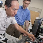 Biomedical engineering professor Leslie Tung collaborated with physics professor Daniel Reich to understand how heart scar tissue actively contributes to deadly heart arrhythmias/Photo by Jay Van Rensselaer